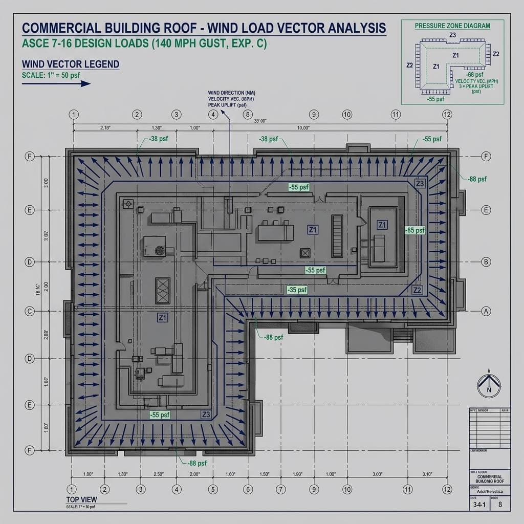 Featured Banner: Florida Building Code Wind-Load Requirements for Com... - Diversified Roofing Solutions