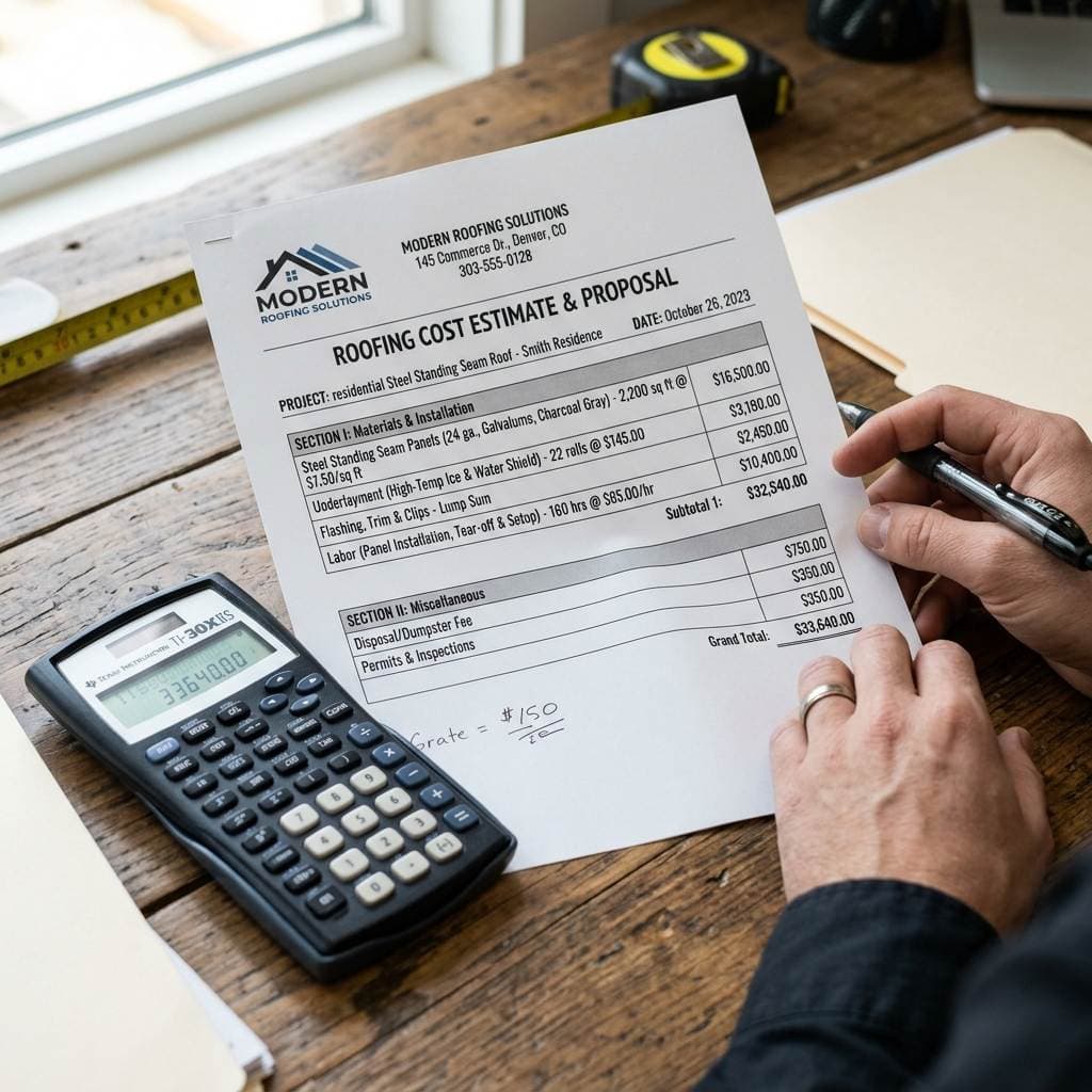 Featured Banner: How Much Does a Metal Roof Cost? (And Is It Worth It?) - Diversified Roofing Solutions