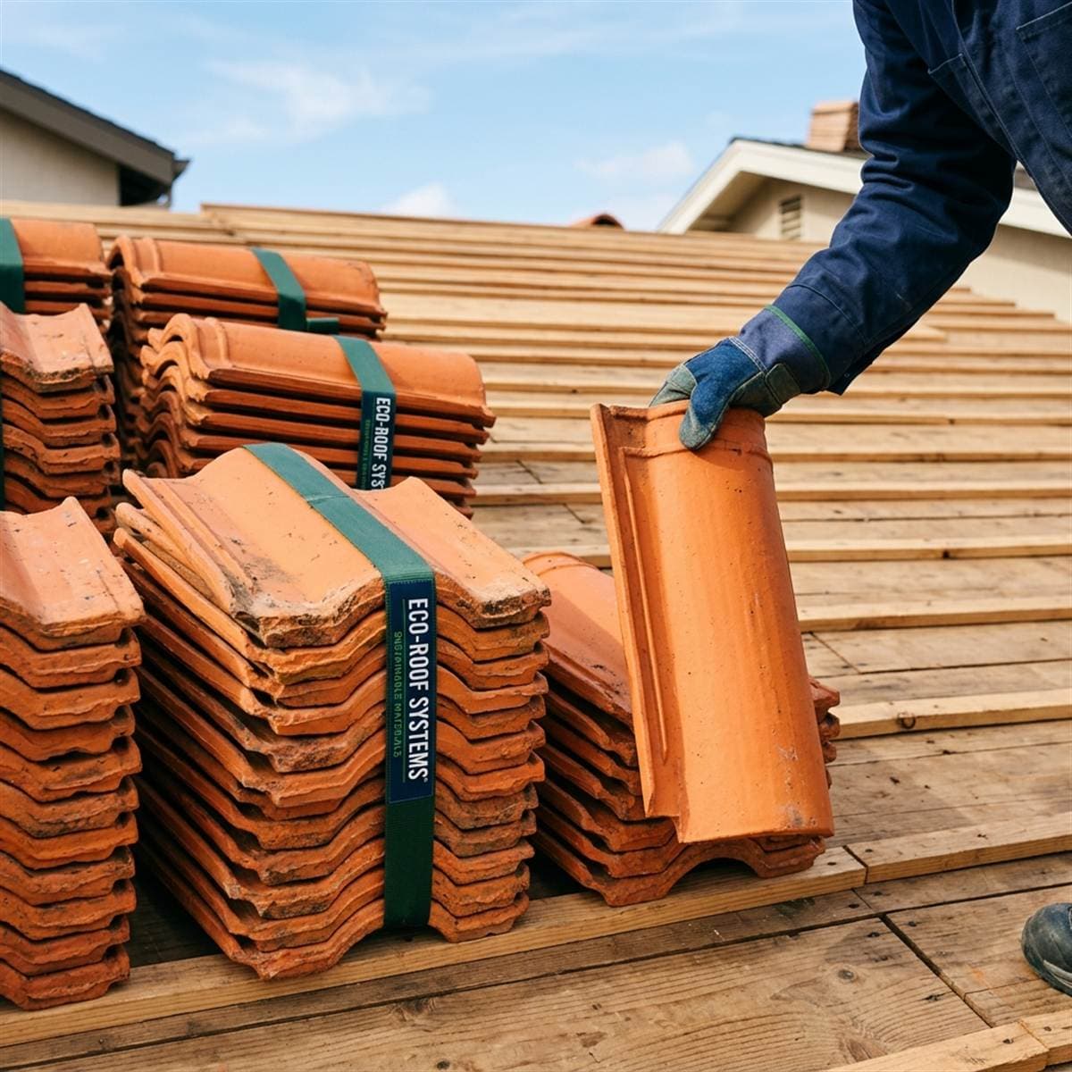 Featured Banner: Tile Roof Lift-and-Relay: When to Reuse Clay Tiles - Diversified Roofing Solutions