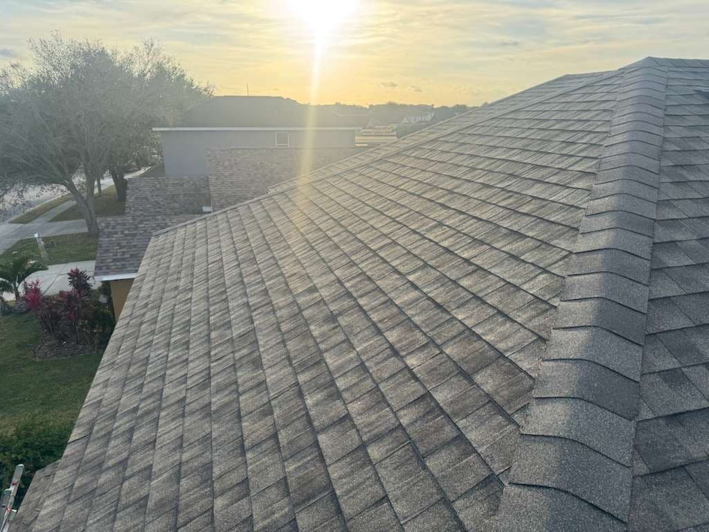 Architectural Shingles roofing material showcase