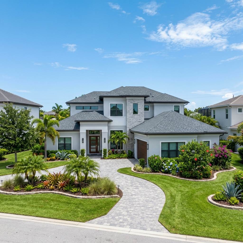 Florida Modern Home Roof