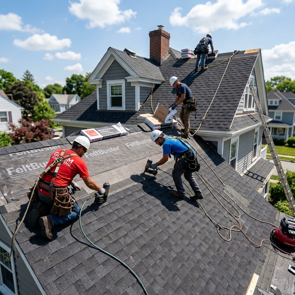 Shingles Roof Installation