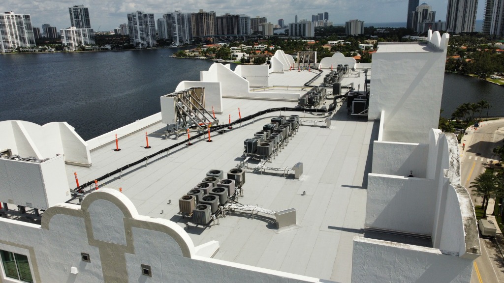 Commercial Flat Roof Construction